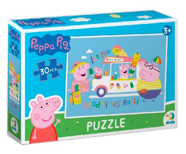 Пазл DoDo Peppa Pig Морозиво, 30 елементів (200302) - Pampik
