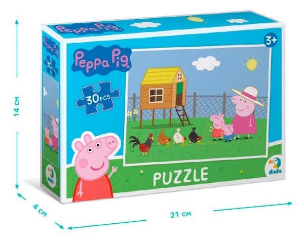 Пазл DoDo Peppa Pig Цыплята, 30 элементов (200301) - Pampik - 2