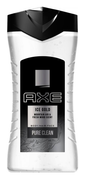 Гель для душу AXE Ice Gold, 250 мл (8710447253779) - Pampik