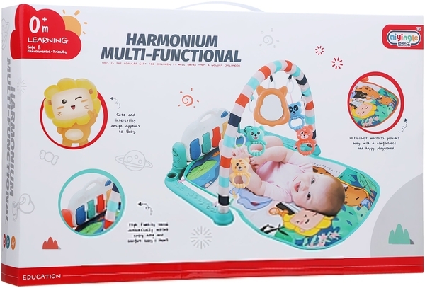 Килимок ігровий Lindo, помаранчевий (668-140 пом) - Pampik - 3