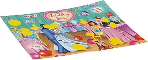 Большая книга "Развивающие наклейки. Умные задания. Свадьба" (укр) Кристалл Бук, укр - Pampik - 2