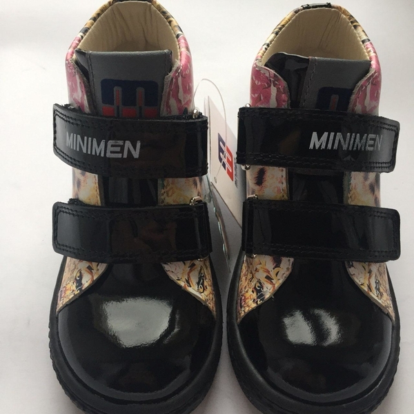 Черевики Minimen, шкіра, р.25, чорний (33LACK) - Pampik - 4