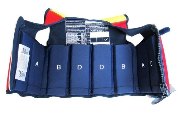 Плавательный жилет Original Konfidence Jacket, синий, 1,5-3 года - Pampik - 2