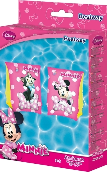 Нарукавники для плавання Bestway, рожевий з жовтим (21150) - Pampik - 2