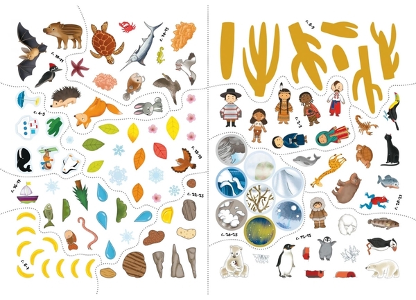 Книга Школа чомучки. Захоплива географія. 117 розвивальних наліпок - Pampik - 4