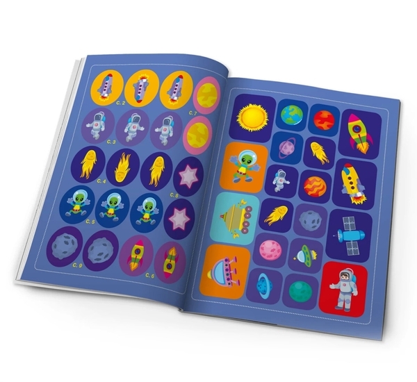 Школа креативного дозвілля. Космос. 40 наліпок (F00029292) - Pampik - 4
