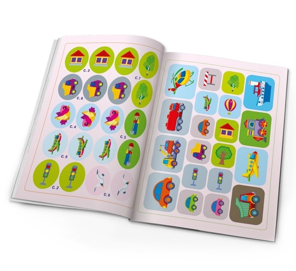 Книга Школа креативного дозвілля. Транспорт. 40 наліпок - Pampik - 4