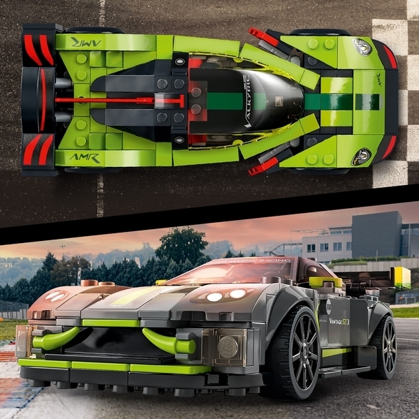 Конструктор LEGO Speed Champions Aston Martin Valkyrie AMR Pro та Vantage GT3 (76910) - Pampik - 6