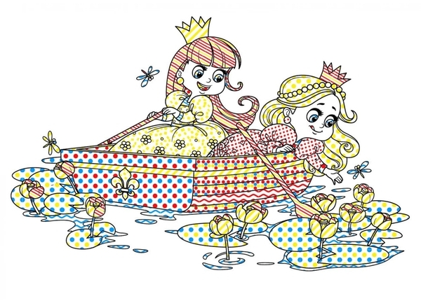 Чарівні водяні розмальовки. Подружки (F00024235) - Pampik - 3