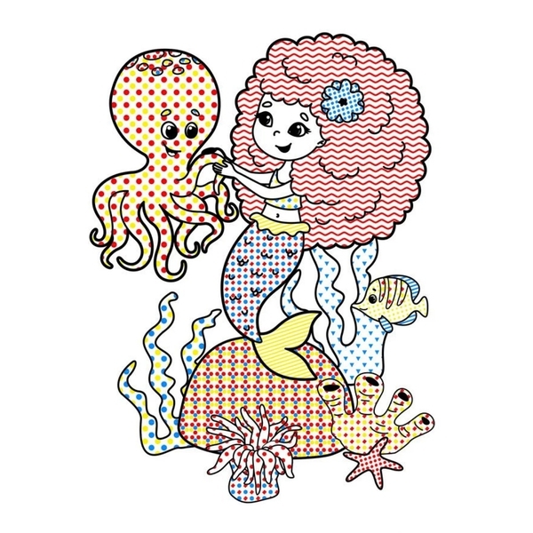 Чарівні водяні розмальовки. Русалоньки (F00024075) - Pampik - 3