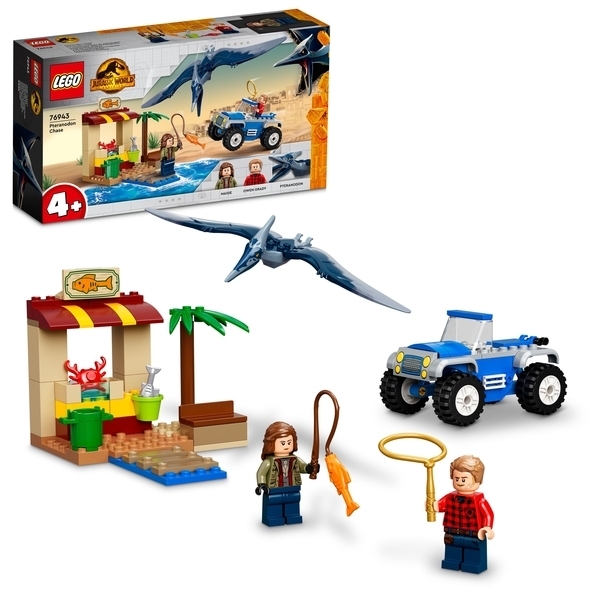 Конструктор LEGO Jurassic World Погоня за птеранодоном (76943) - Pampik - 3