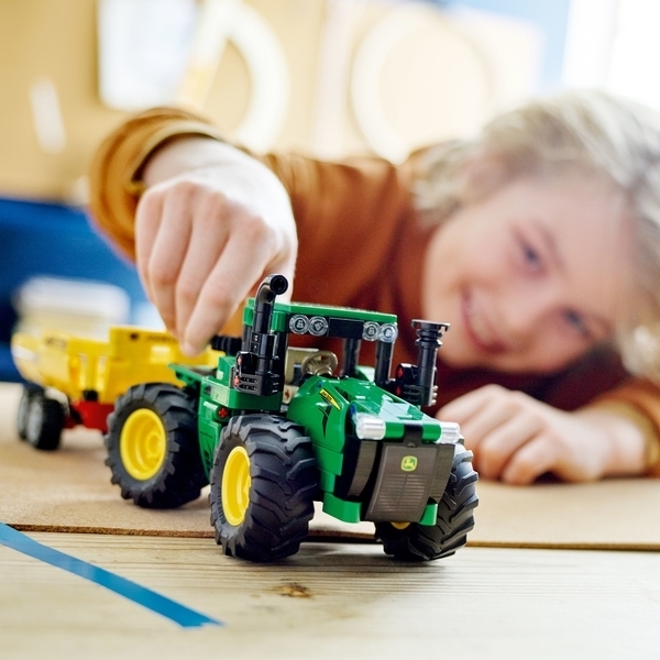 Конструктор LEGO Technic Трактор John Deere 9620R 4WD, 390 деталей (42136) - Pampik - 9