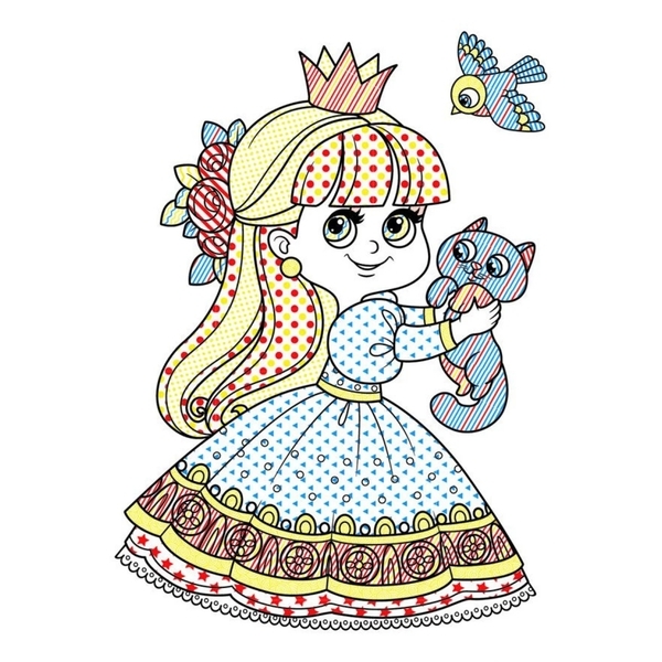 Чарівні водяні розмальовки. Принцеси (F00024245) - Pampik - 3