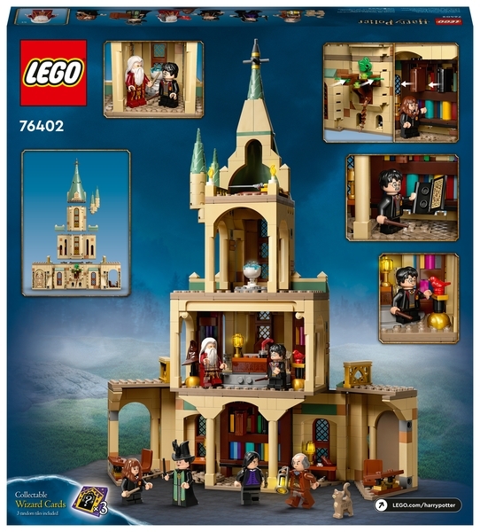 Конструктор LEGO Harry Potter Гоґвортс: кабінет Дамблдора, 654 деталей (76402) - Pampik - 2