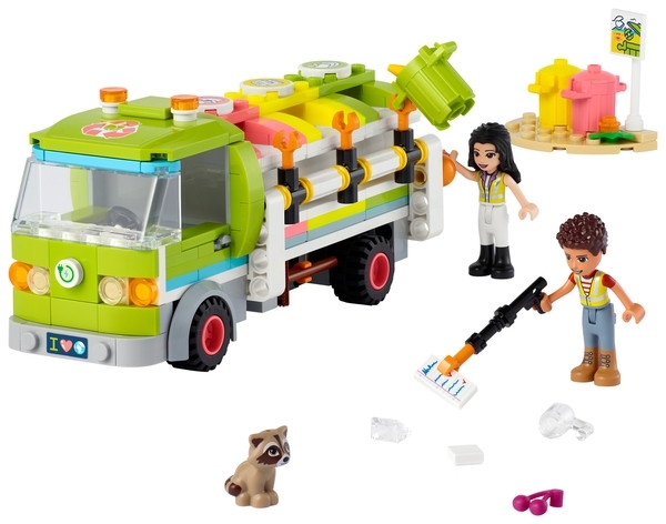 Конструктор LEGO Friends Мусороперерабатывающий грузовик (41712) - Pampik - 4