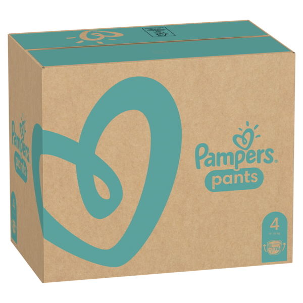 Підгузки-трусики Pampers Pants 4 (9-15 кг), 176 шт. - Pampik - 3