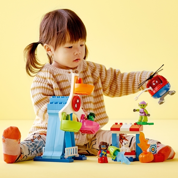 Конструктор LEGO DUPLO Super Heroes Людина-Павук і друзі: Пригоди на ярмарку (10963) - Pampik - 2