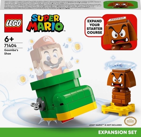 Конструктор LEGO Super Mario Додатковий набір Черевик Гумби (71404) - Pampik