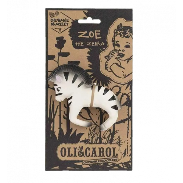 Прорезыватель для зубов "Зебра" Oli&Carol - Pampik
