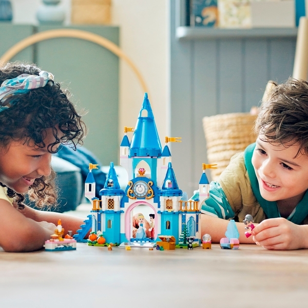 Конструктор LEGO Disney Princess Замок Попелюшки та Прекрасного принца, 365 деталей (43206) - Pampik - 3