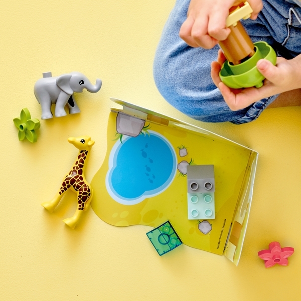 Конструктор LEGO DUPLO Дикі тварини Африки, 10 деталей (10971) - Pampik - 3