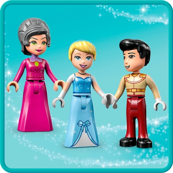 Конструктор LEGO Disney Princess Замок Попелюшки та Прекрасного принца, 365 деталей (43206) - Pampik - 6