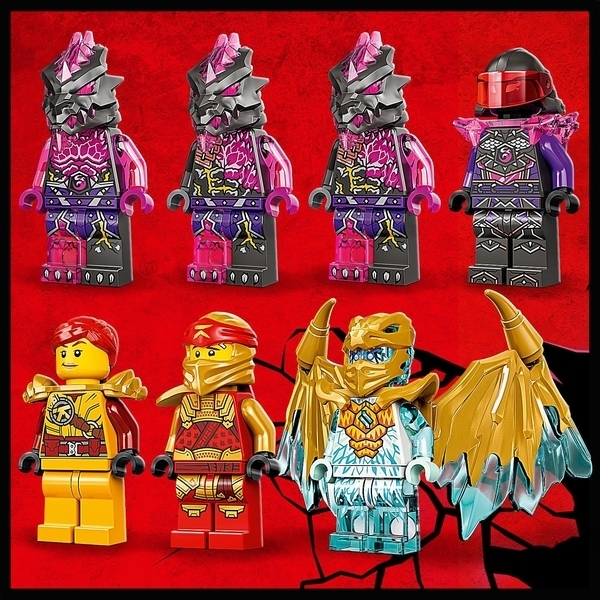 Конструктор LEGO Ninjago Рейдер Золотого дракона Кая (71773) - Pampik - 7