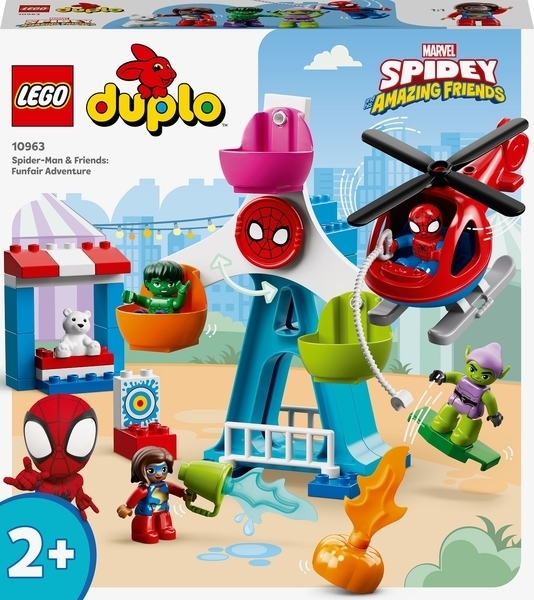 Конструктор LEGO DUPLO Super Heroes Людина-Павук і друзі: Пригоди на ярмарку (10963) - Pampik