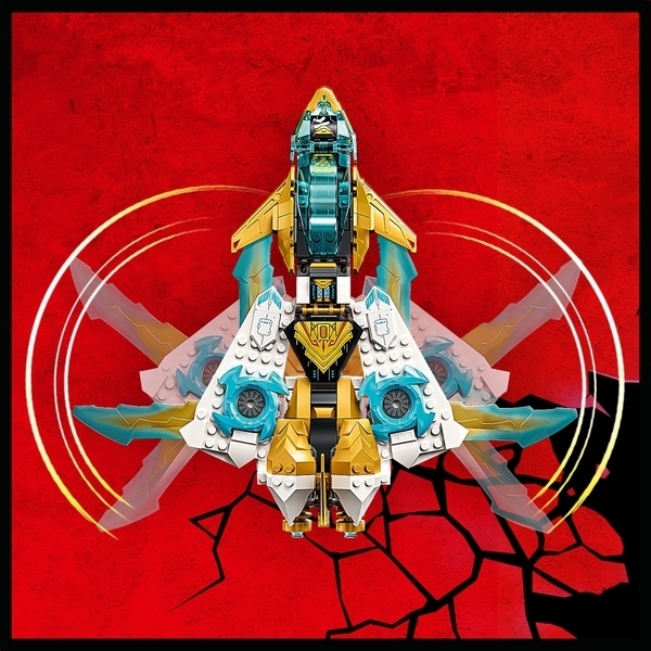 Конструктор LEGO Ninjago Літак Золотого дракона Зейна (71770) - Pampik - 6