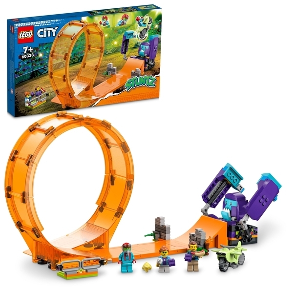 Конструктор LEGO City Stuntz Каскадерська петля Удар Шимпанзе (60338) - Pampik - 3