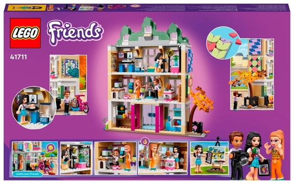 Конструктор LEGO Friends Художня школа Емми (41711) - Pampik - 3