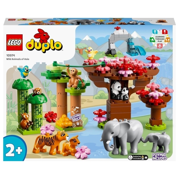 Конструктор LEGO DUPLO Town Дикі тварини Азії (10974) - Pampik - 3