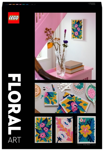 Конструктор LEGO ART Квіткове мистецтво (31207) - Pampik - 2