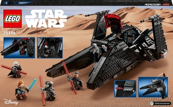 Конструктор LEGO Star WarsТранспортний корабель інквізиторів, Коса (75336) - Pampik - 4