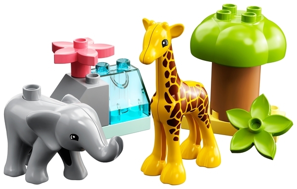 Конструктор LEGO DUPLO Дикі тварини Африки, 10 деталей (10971) - Pampik - 2