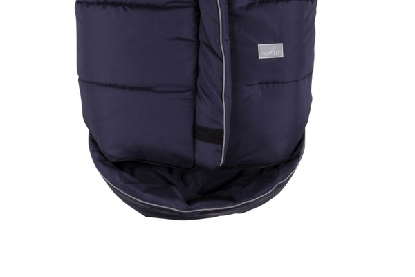 Зимний конверт Nuvita 9605 Cuccioli Junior Медвежонок, темно-синий с бежевым (NV9605CUCCIOLOJRBLUE) - Pampik - 3