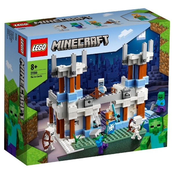 Конструктор LEGO Minecraft Крижаний замок (21186) - Pampik