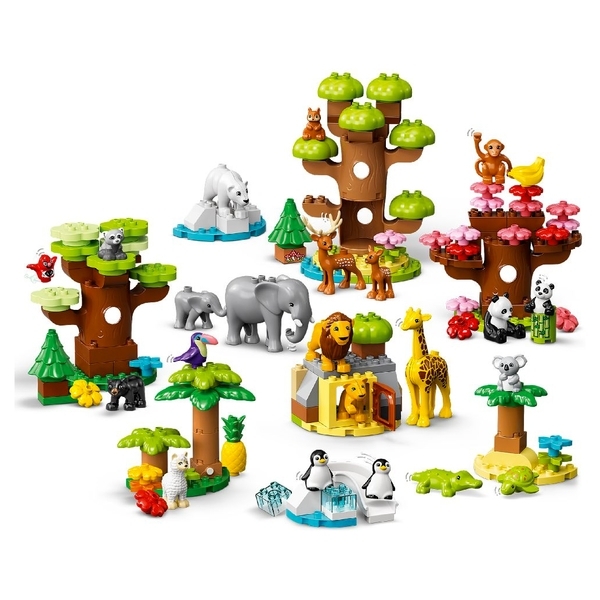 Конструктор LEGO DUPLO Town Дикі тварини світу (10975) - Pampik - 3