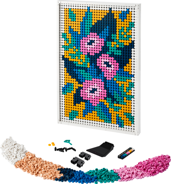 Конструктор LEGO ART Квіткове мистецтво (31207) - Pampik - 4