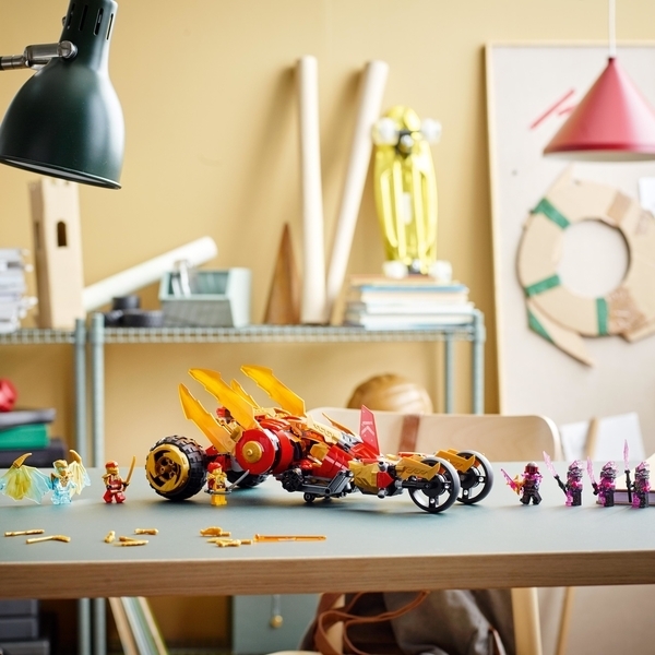 Конструктор LEGO Ninjago Рейдер Золотого дракона Кая (71773) - Pampik - 8