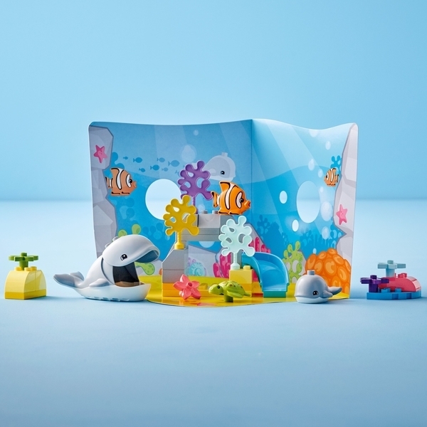 Конструктор LEGO DUPLO Town Дикі тварини океану, 32 деталі (10972) - Pampik - 10