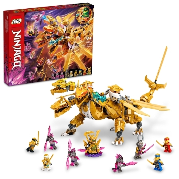 Конструктор LEGO Ninjago Золотий ультрадракон Ллойда (71774) - Pampik - 2
