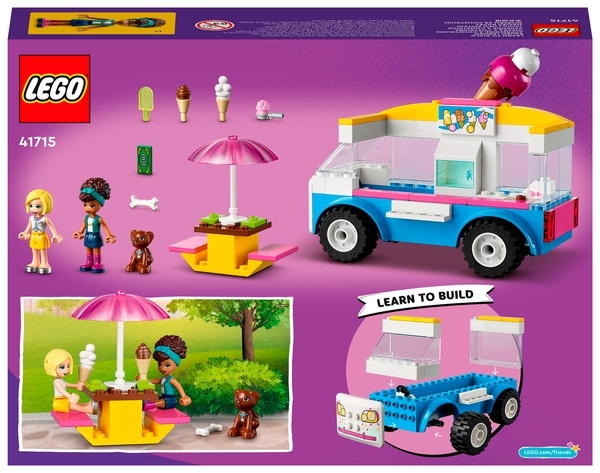 Конструктор LEGO Friends Фургон с мороженым (41715) - Pampik - 2