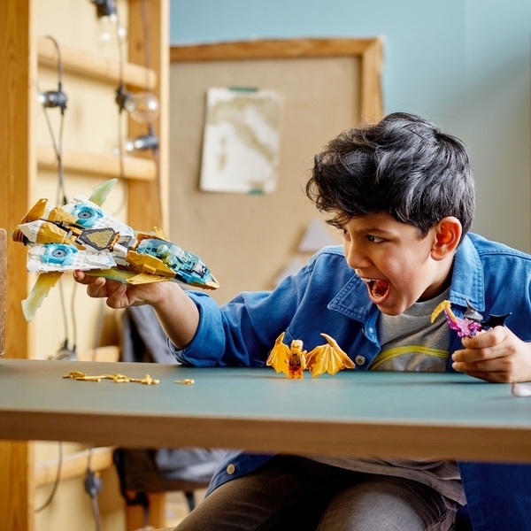 Конструктор LEGO Ninjago Літак Золотого дракона Зейна (71770) - Pampik - 8