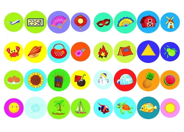 Книга Перші розмальовки з кольоровим контуром для малюків. Подружки на канікулах. 32 великі наліпки - Pampik - 4