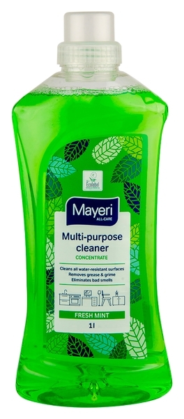 Універсальний миючий засіб Mayeri М'ята свіжість, 1 л (4740060009693) - Pampik