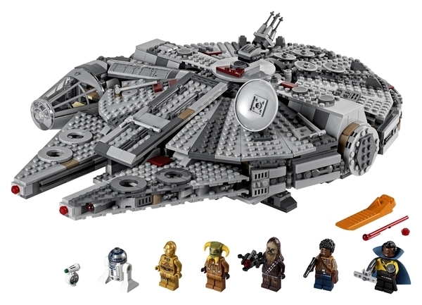 Конструктор LEGO Star Wars Millennium Falcon™ Тисячолiтній сокiл (75257) - Pampik - 6