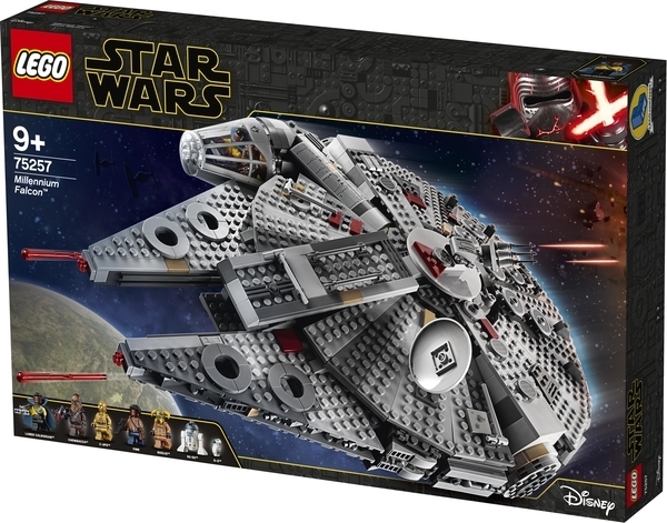 Конструктор LEGO Star Wars Millennium Falcon™ Тисячолiтній сокiл (75257) - Pampik - 3