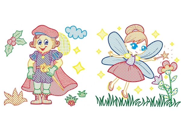 Водяні розмальовки з кольоровим контуром. Принцеса та її друзі - Pampik - 3