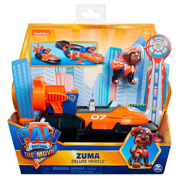 Ігровий набір Paw Patrol Щенячий патруль у кіно: рятувальний автомобіль де-люкс із водієм Зума (SM16776/8838) - Pampik - 4